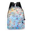 Purple Unicorn Backpack School